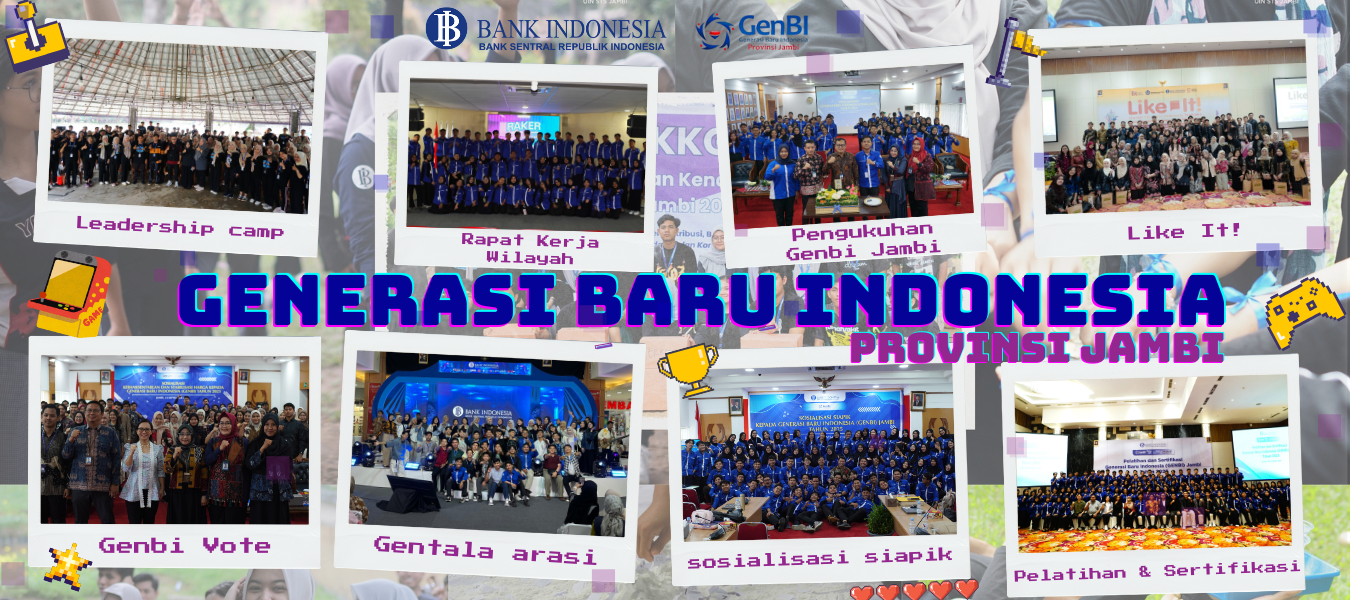 Kami adalah komunitas penerima beasiswa Bank Indonesia di Jambi yang bergerak lewat edukasi, pengabdian, kepemimpinan, dan kolaborasi anak muda.