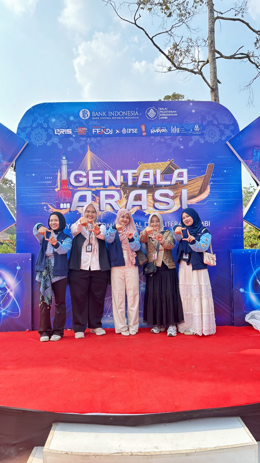 Perwakilan FInalis GenBI Jambi pada Kategori QRIS Jelajah Indonesia (QJI).
