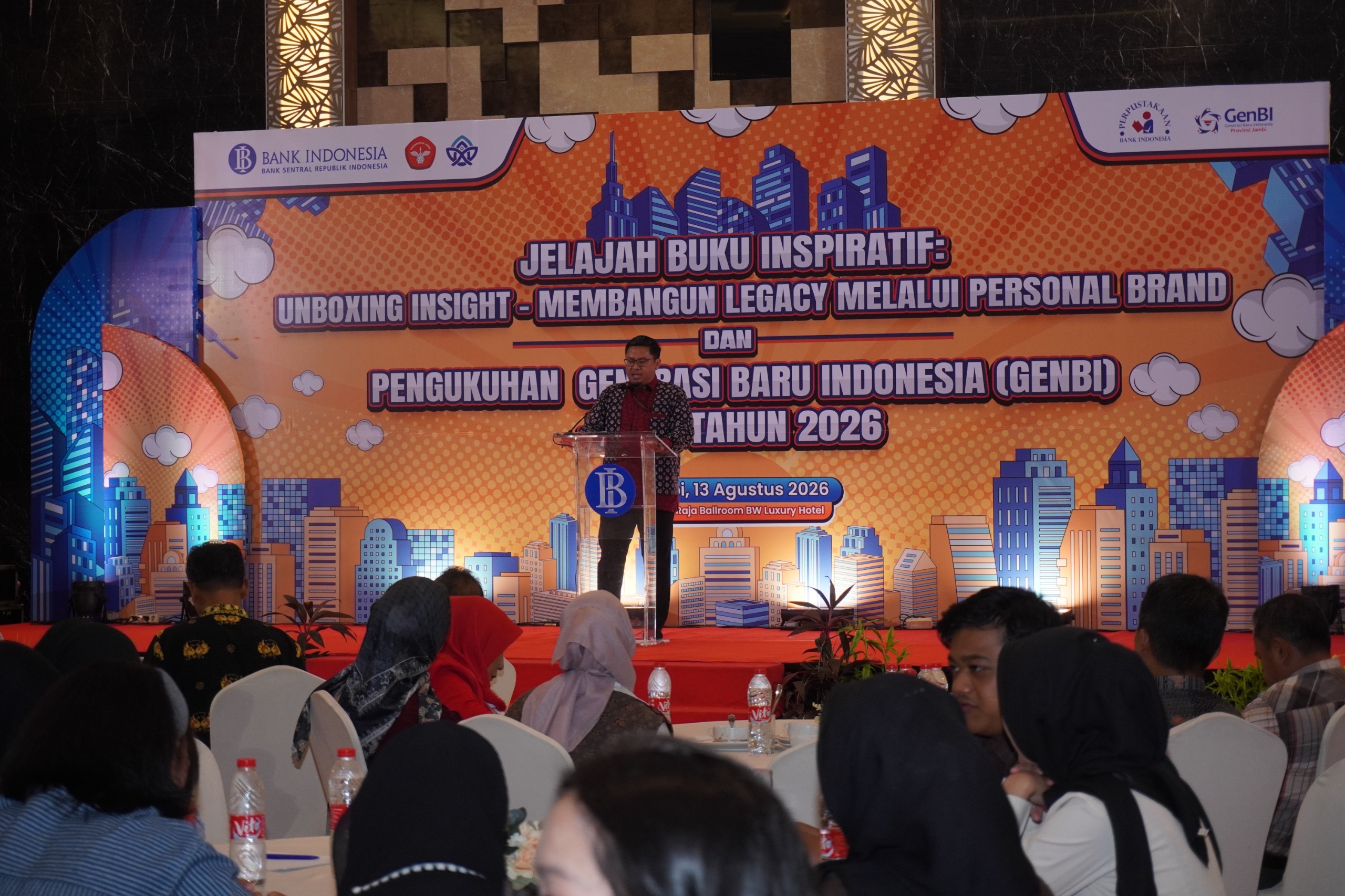Sambutan oleh Deputi Kepala Perwakilan Bank Indonesia Provinsi Jambi