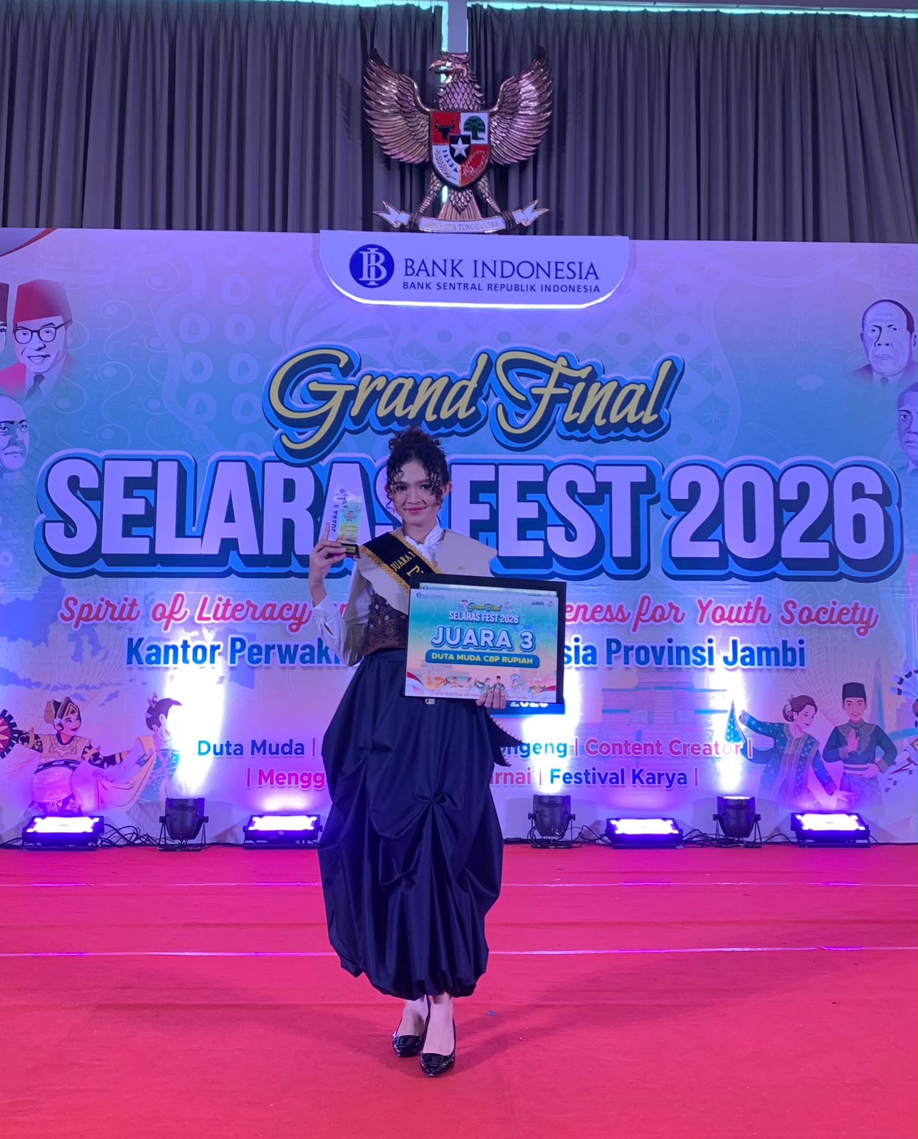 Juara III Duta Muda 2026 Selaras Fest Bank Indonesia - Clarisa Niki Debora Simarmata foto 1